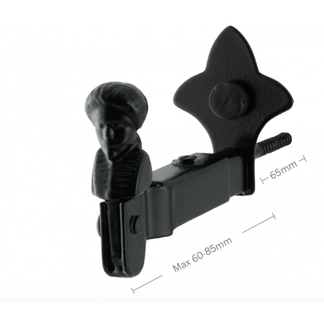 Luikvastzetter plaat en tuimelaar